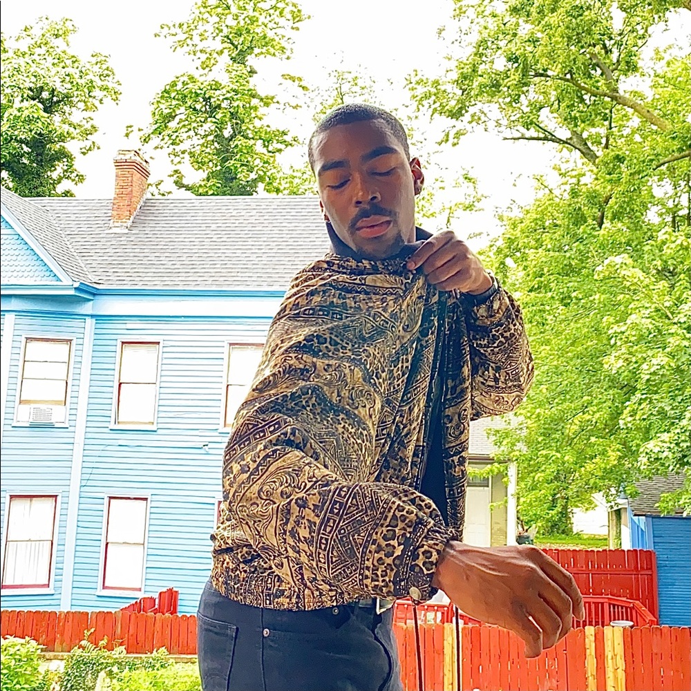 📟Nostalgically royal, Caché jacket📟 - Picture 3 of 4
